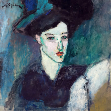 Πίνακας σε καμβά MODIGLIANI - THE JEWISH WOMAN - Modigliani Amedeo Sticky 5