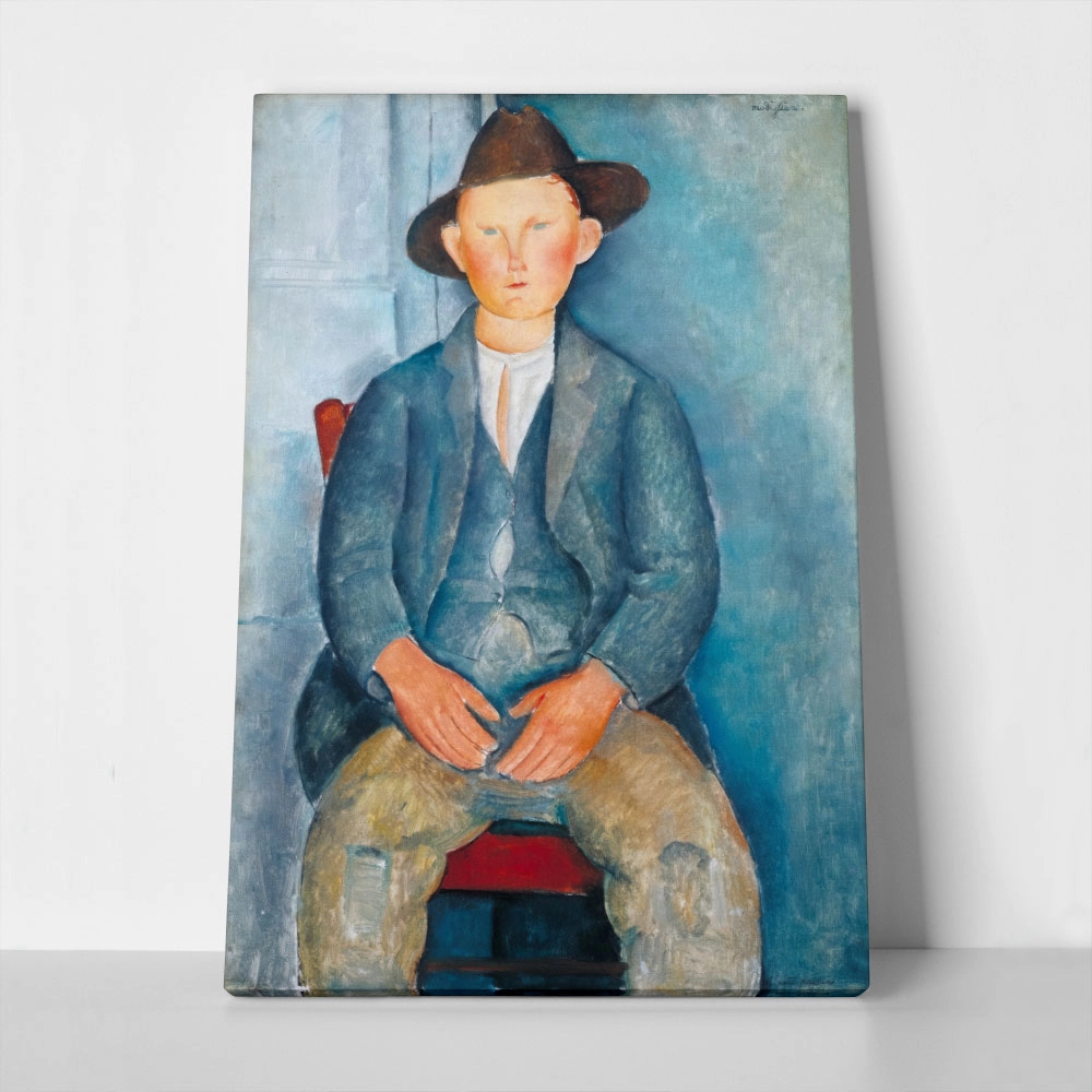 Πινακας σε καμβά MODIGLIANI - THE LITTLE PEASANT