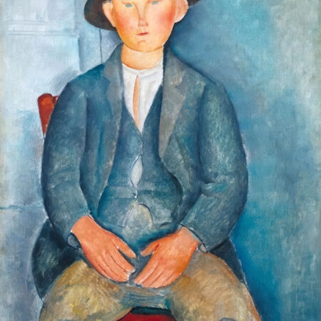 Πινακας σε καμβά MODIGLIANI - THE LITTLE PEASANT - Modigliani Amedeo Sticky 5