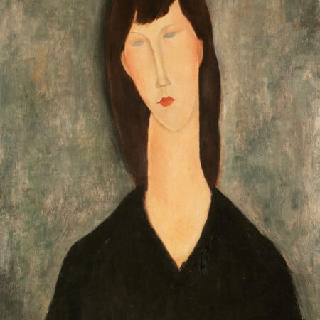Πινακας σε καμβά MODIGLIANI - THE SERVANT GIRL - Modigliani Amedeo Sticky 5