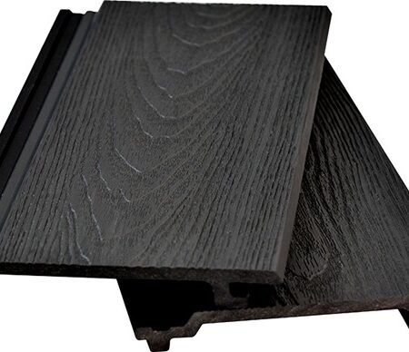 WPC WALL CLADDING PREMIUM 20/148mm CHARCOAL 7550 - Πανελ τοίχου με 3D πηχάκια
