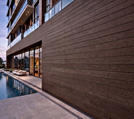 WPC WALL CLADDING PREMIUM 20/148mm WALNUT 75110 - Πανελ τοίχου με 3D πηχάκια Sticky 2
