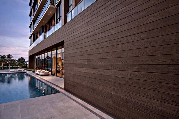 WPC WALL CLADDING PREMIUM 20/148mm WALNUT 75110