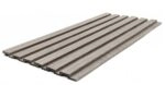 PS PANEL ΜΕ 3D ΠΗΧΑΚΙΑ 02 PIANO (ΜΟΝΟΧΡΩΜΟ  ΓΚΡΙ) 12/122/2900mm  GREY