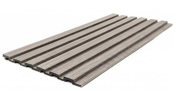 PS PANEL ΜΕ 3D ΠΗΧΑΚΙΑ 02 PIANO (ΜΟΝΟΧΡΩΜΟ  ΓΚΡΙ) 12/122/2900mm  GREY