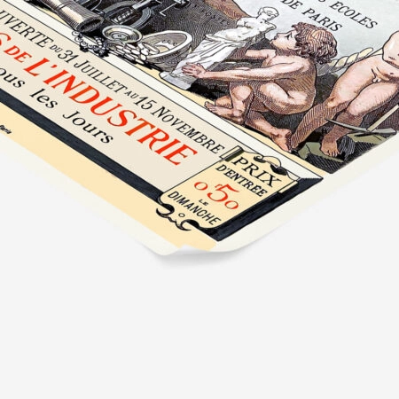 Πόστερ 1880 6TH EXPOSITION OF THE CENTRAL UNION OF FINE ARTS APPLIED TO INDUSTRY - Posters Sticky 1