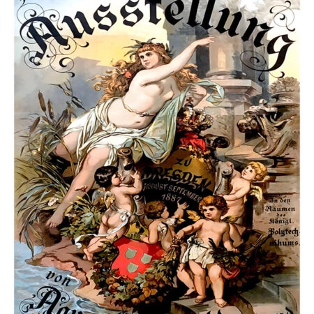 Πόστερ 1887 EXHIBITION POSTER IN DRESDEN - Posters Sticky 2