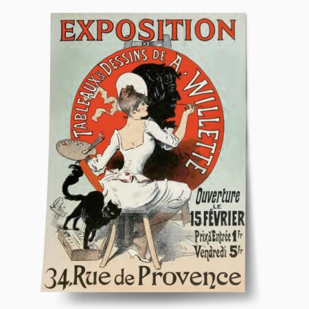 Πόστερ 1888 EXHIBITION OF PAINTINGS AND DRAWINGS - Posters