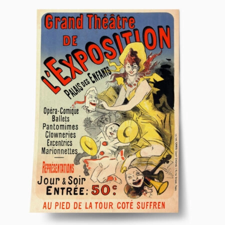Πόστερ 1889 GRAND THÉÂTRE DE L'EXPOSITION - Posters