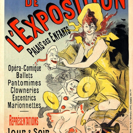 Πόστερ 1889 GRAND THÉÂTRE DE L'EXPOSITION - Posters Sticky 2