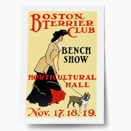 Πόστερ 1890 BOSTON TERRIER CLUB BENCH SHOW - Posters