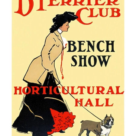 Πόστερ 1890 BOSTON TERRIER CLUB BENCH SHOW - Posters Sticky 2