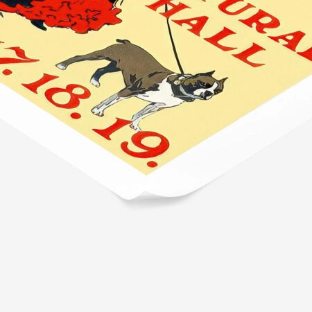 Πόστερ 1890 BOSTON TERRIER CLUB BENCH SHOW - Posters Sticky 1