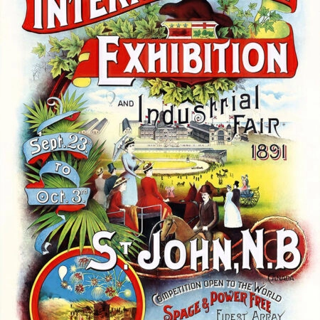 Πόστερ 1891 INTERNATIONAL EXHIBITION - Posters Sticky 2