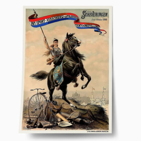 Πόστερ 1892 EXPOSITION INT DE SPORT DE PÊCHE ET DE CHEVAUX - Posters
