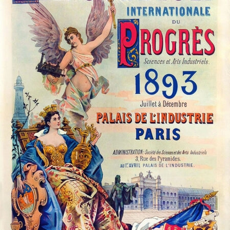 Πόστερ 1893 EXPOSITION INTERNATIONALE DU PROGRÈS - Posters Sticky 2