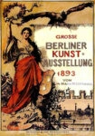 Πόστερ 1893 GREAT BERLIN ART EXHIBITION