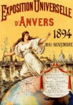 Πόστερ 1894 EXPOSITION UNIVERSELLE D'ANVERS
