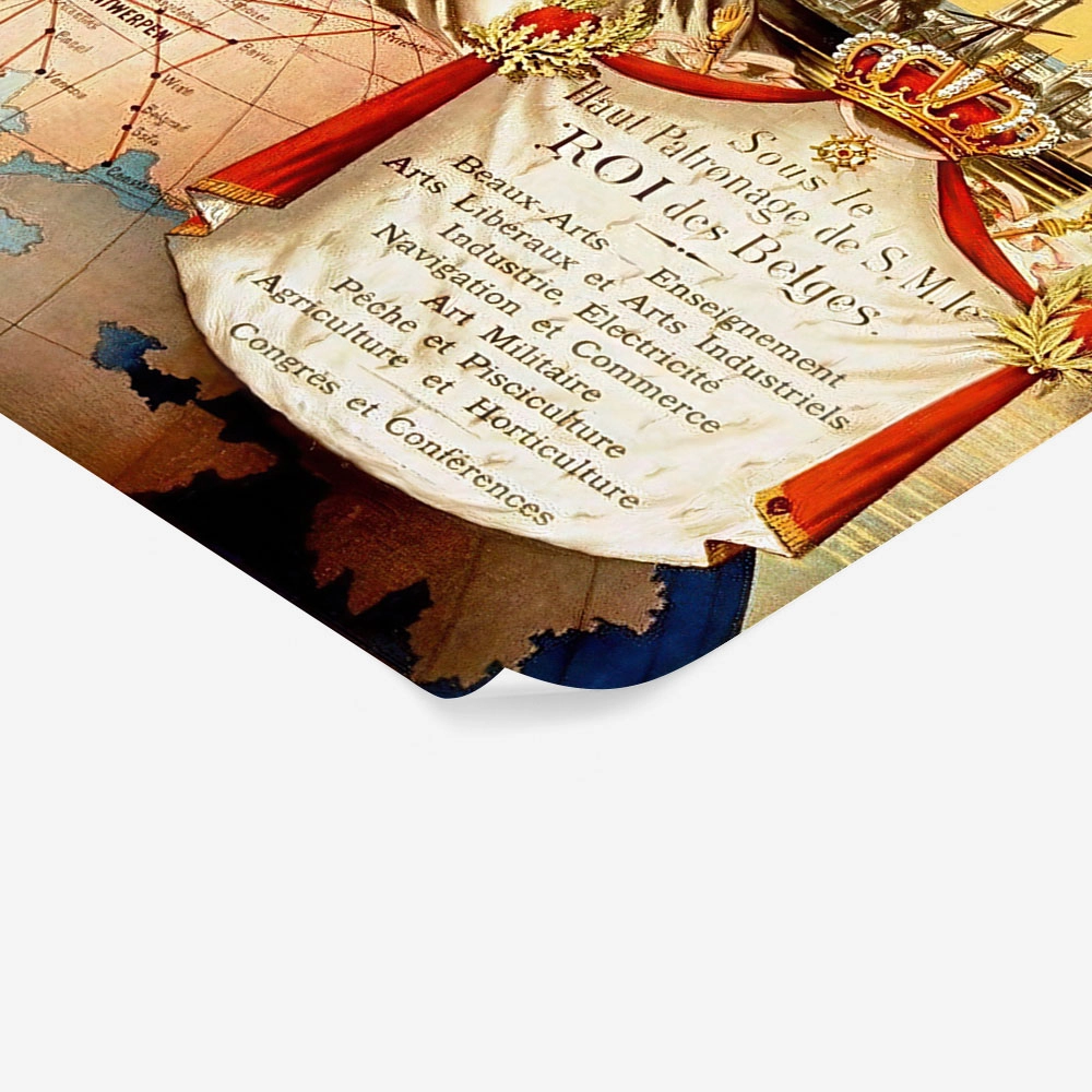 Πόστερ 1894 EXPOSITION UNIVERSELLE D'ANVERS