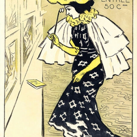 Πόστερ 1895 14TH EXHIBITION OF THE SALON DES 100 - Posters Sticky 2