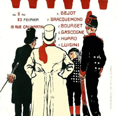 Πόστερ 1895 1ÈRE EXPOSITION ANNUELLE DE LA SOCIÉTÉ 'LA DEMI-DOUZAINE - Posters Sticky 2
