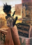 Πόστερ 1895 CENTENARY EXHIBITION OF LITHOGRAPHY
