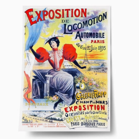 Πόστερ 1895 PARIS AUTOMOBILE SHOW - Posters
