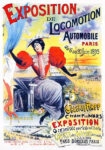 Πόστερ 1895 PARIS AUTOMOBILE SHOW
