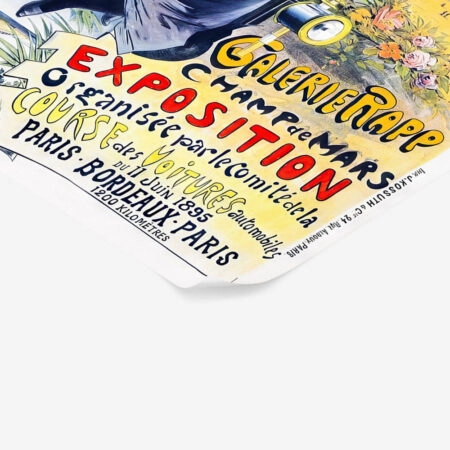 Πόστερ 1895 PARIS AUTOMOBILE SHOW - Posters Sticky 1