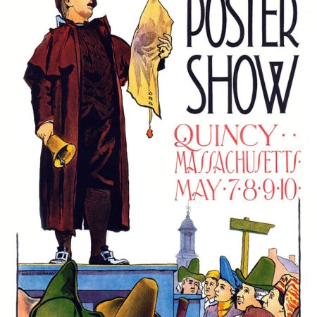 Πόστερ 1895 POSTER SHOW QUINCY MASSACHUSETTS - Posters Sticky 2