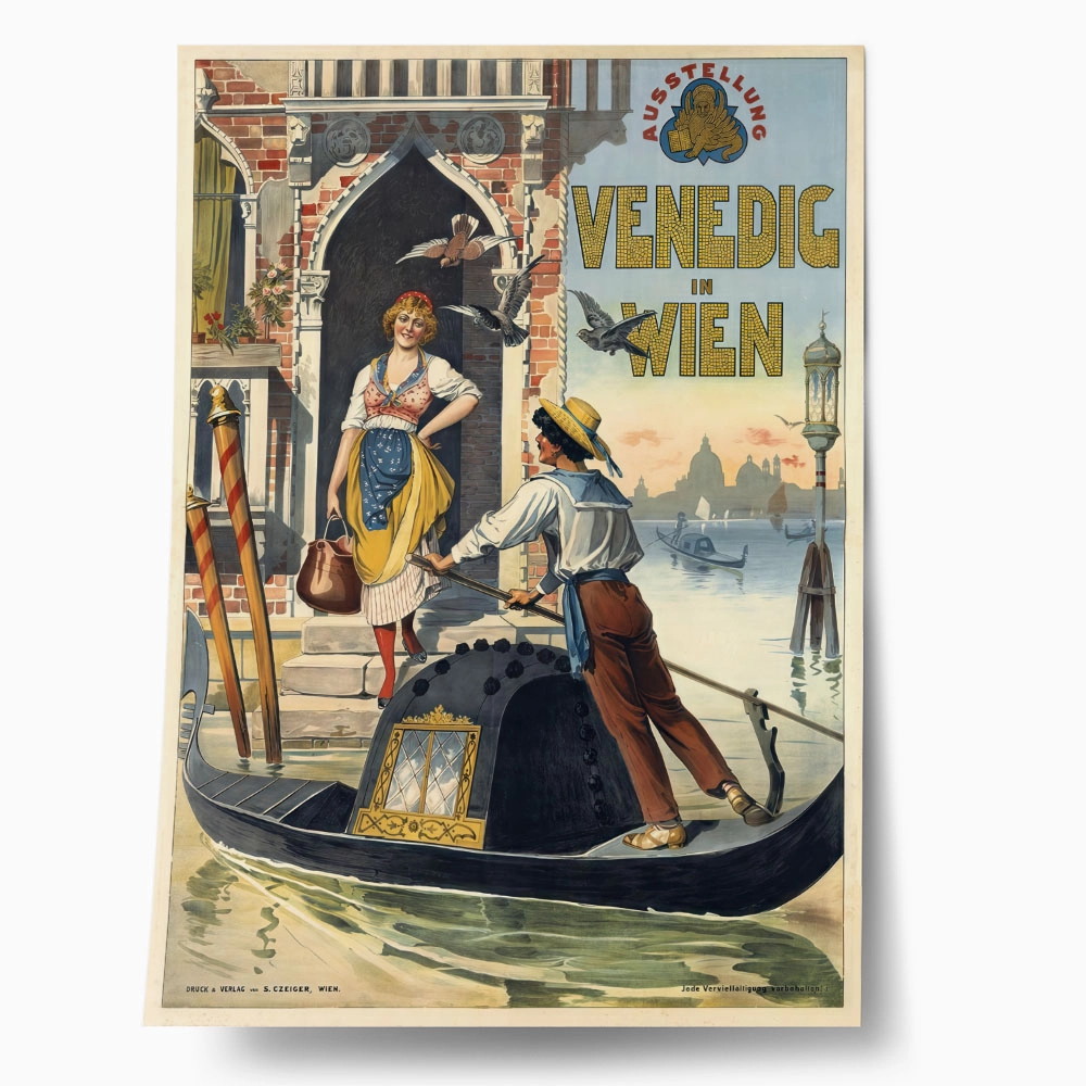 Πόστερ 1895 VENICE IN VIENNA