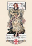 Πόστερ 1897 FESTA DELL'ARTE E DEI FIORI, FIRENZE