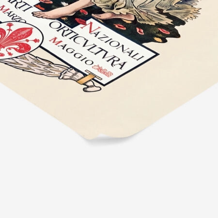 Πόστερ 1897 FESTA DELL'ARTE E DEI FIORI, FIRENZE - Posters Sticky 1