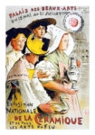 Πόστερ 1897 NATIONAL EXHIBITION OF CERAMICS AND FIRE ARTS