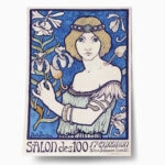 Πόστερ 1897 SALON DES CENT 17E EXPOSITION