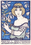 Πόστερ 1897 SALON DES CENT 17E EXPOSITION