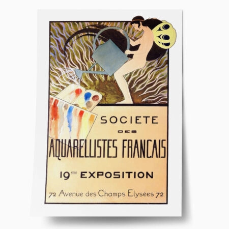 Πόστερ 1897 SOCIETY OF FRENCH WATERCOLORISTS - Posters