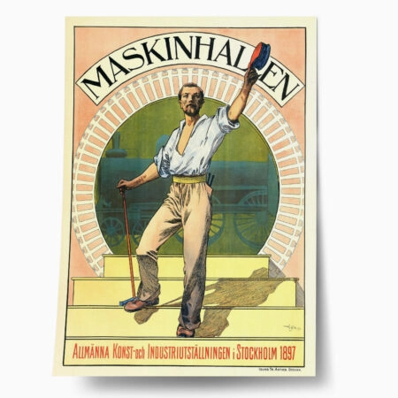 Πόστερ 1897 STOCKHOLM INDUSTRIAL EXHIBITION - Posters