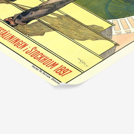 Πόστερ 1897 STOCKHOLM INDUSTRIAL EXHIBITION - Posters Sticky 1