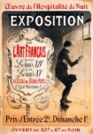 Πόστερ 1898 EUVRE DE L'HOSPITALITÉ DE NUIT