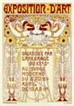 Πόστερ 1898 EXPOSITION D'ART
