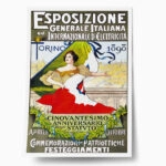 Πόστερ 1898 ITALIAN EXHIBITION POSTER