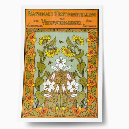 Πόστερ 1898 NATIONAL EXHIBITION OF WOMEN'S LABOR - Posters
