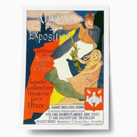 Πόστερ 1899 ANVERS ET SON EXPOSITION - Posters