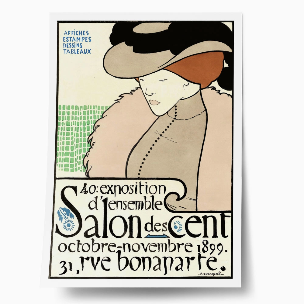 Πόστερ 1899 SALON DES CENT
