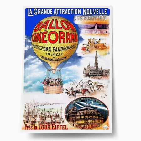 Πόστερ 1900 BALLON CINÉORAMA - Posters