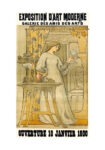 Πόστερ 1900 EXPOSITION D'ART MODERNE