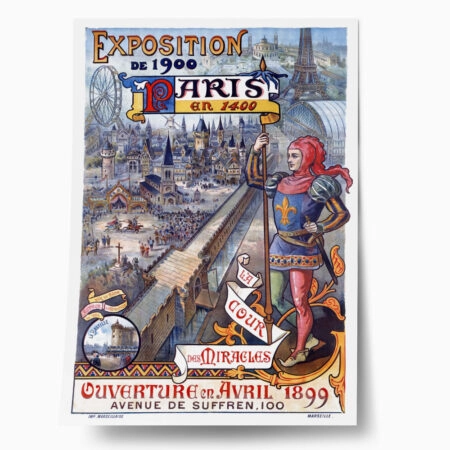 Πόστερ 1900 PARIS IN 1400 - Posters