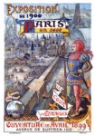 Πόστερ 1900 PARIS IN 1400