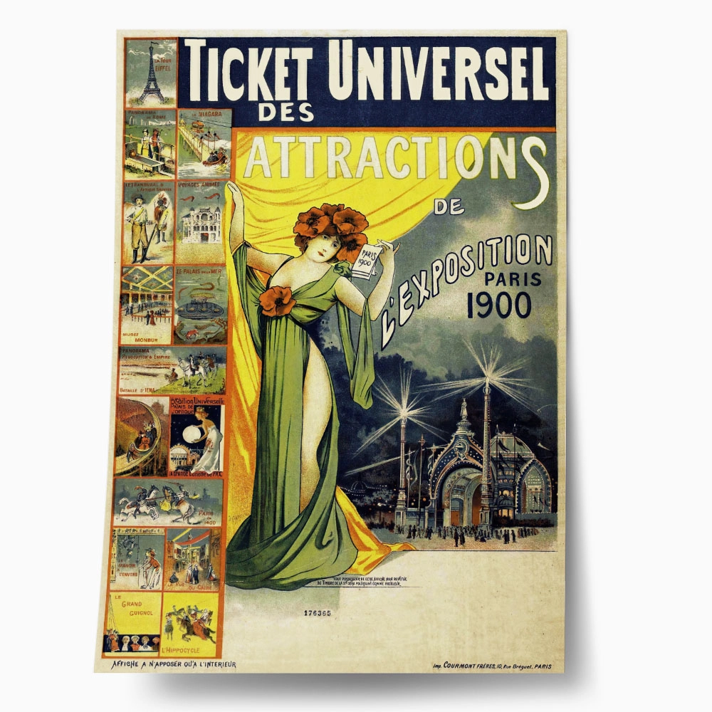 Πόστερ 1900 UNIVERSAL EXHIBITION